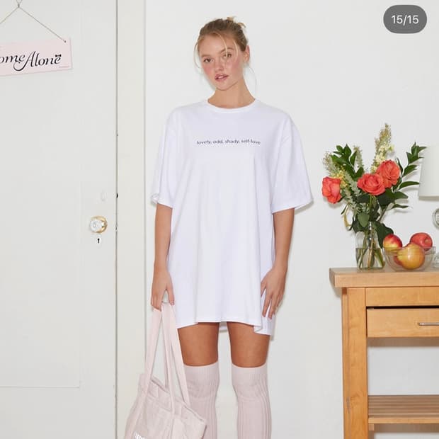 home alone box tee