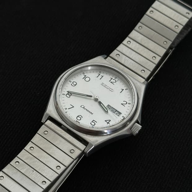 Seiko Vintage 세이코 크로노스 데이데이트 시계