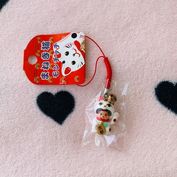 🐱희귀 마네키네코 몬치치 키체인