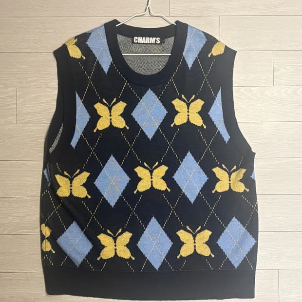 CHARMS 니트 조끼