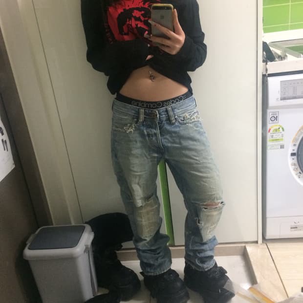 디젤 데님 팬츠