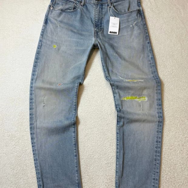 리바이스 502 LMC 재팬 테이퍼드핏 데님 팬츠 pn6154