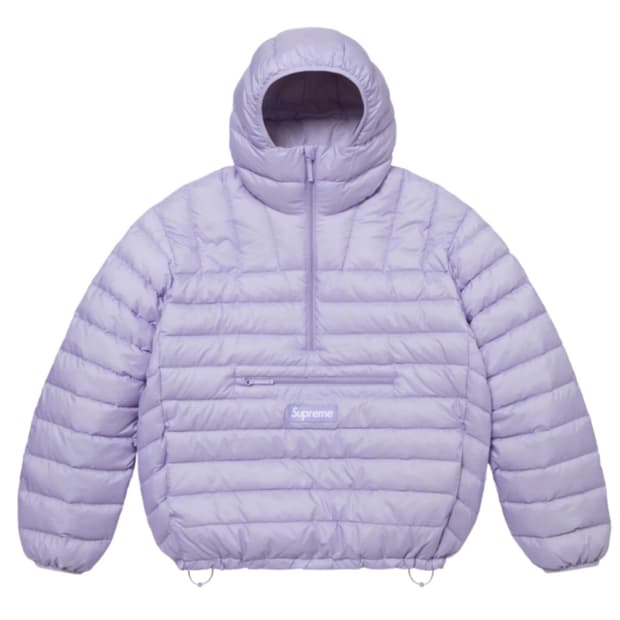 슈프림 경량패딩 라일락 판매해요