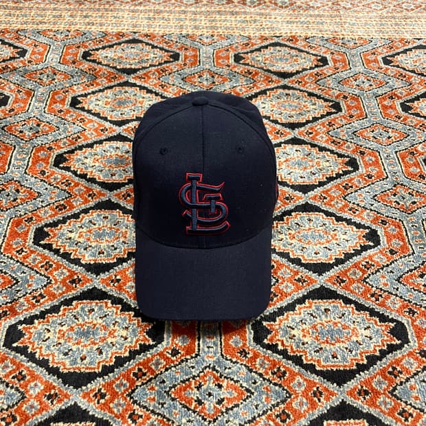 MLB 세인트루이스 카디널스 네이비 야구볼캡 호칭55 XS-S