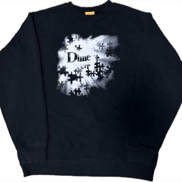 [XL] 다임  블랙 맨투맨