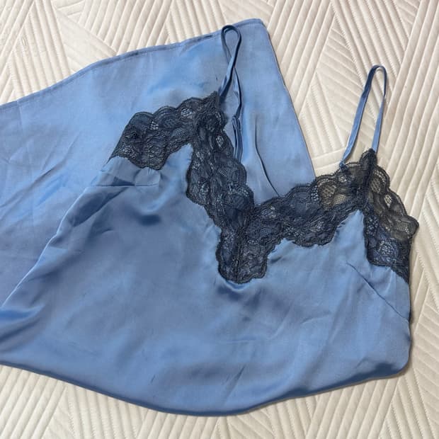 H&M 레이스 슬립 원피스