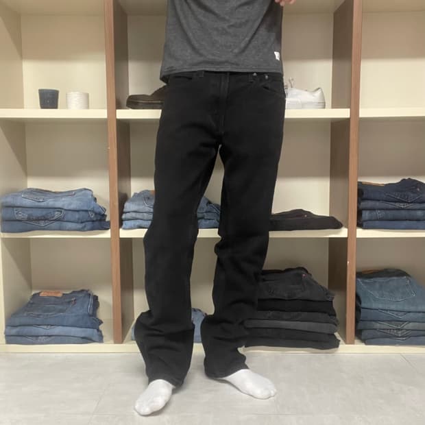 32x32 리바이스 Levi’s 559 흑청 블랭크탭