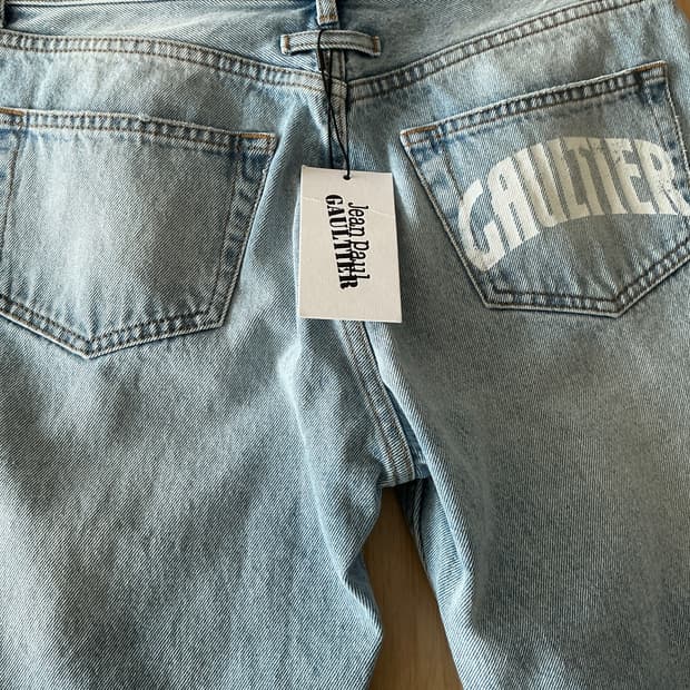 택달린 새상품 장폴고티에 데님 30사이즈