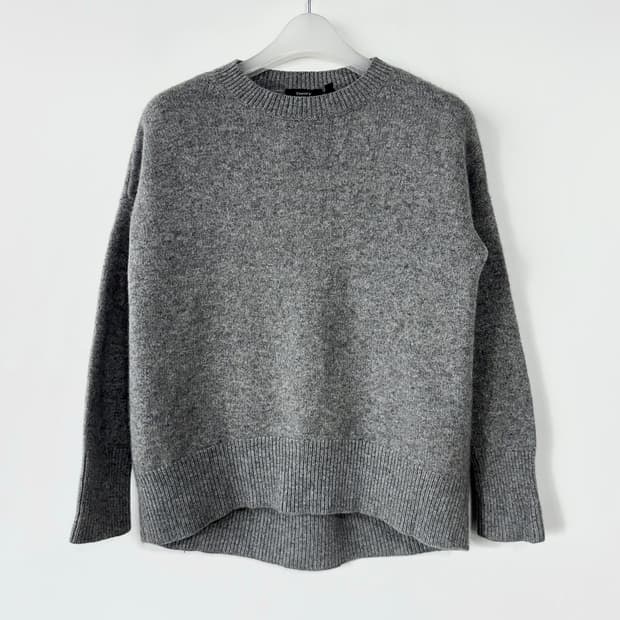 띠어리 크루넥 캐시미어 니트 스웨터