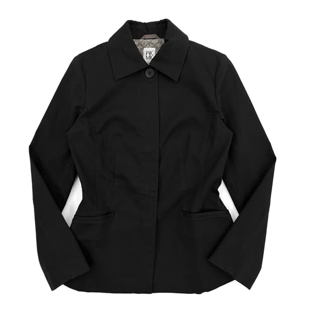 빈티지 MICHEL KLEIN 슬림핏 블랙 라인 자켓