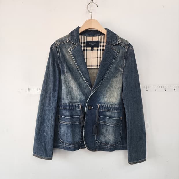 버버리 데님 자켓