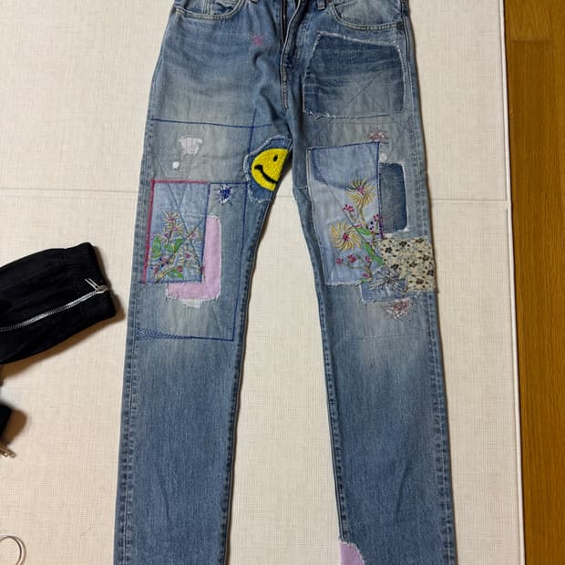 캐피탈 카츠라기 데님팬츠