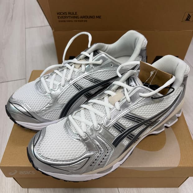 아식스 젤카야노 14 화이트 그래파이트 그레이 280
