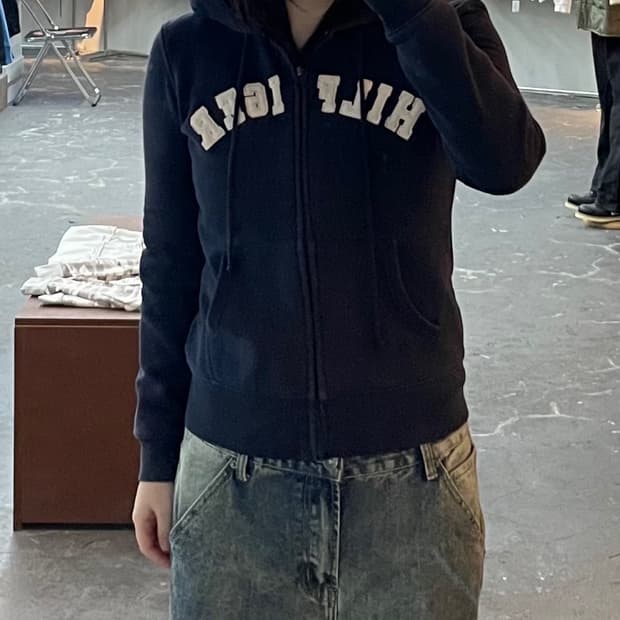 타미힐피커 스펠아웃 네이비 후드집업 H1512