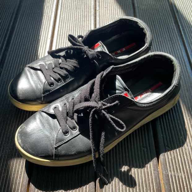 프라다 스포츠 로우탑 스니커즈