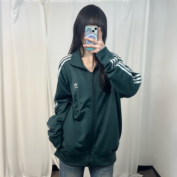 Adidas new Firebird green jersey