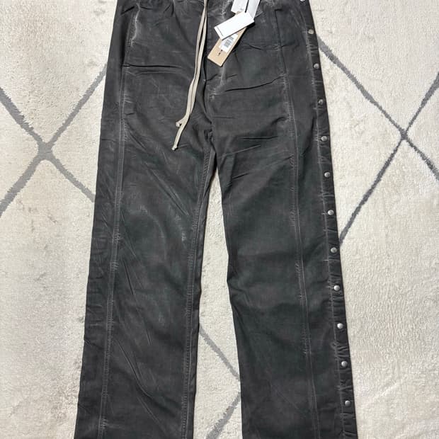 [L] 릭오웬스 푸셔팬츠 다크더스트