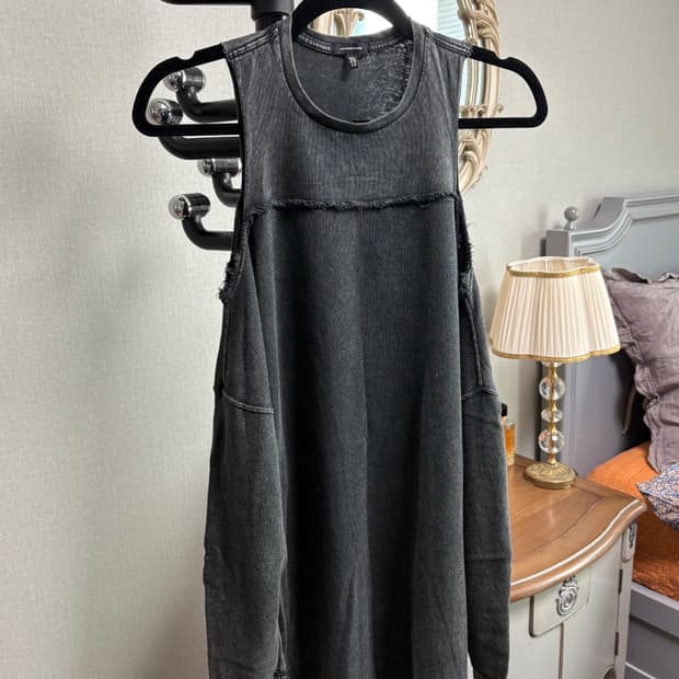 R13 fleece mini dress