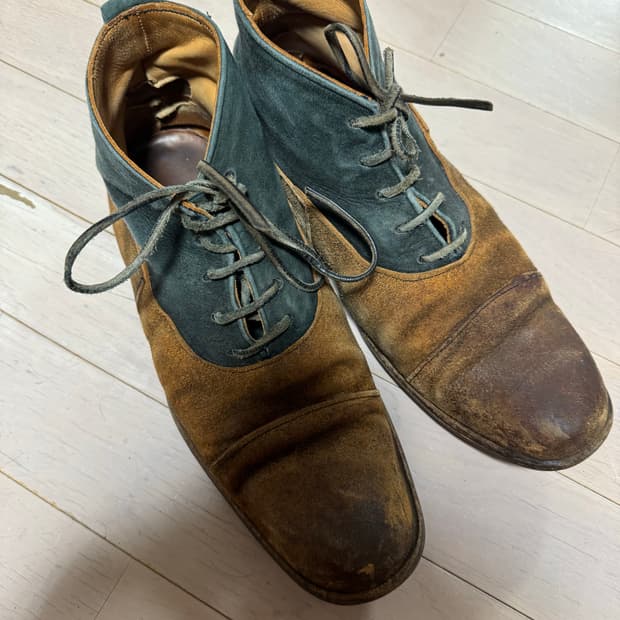 Paul Harnden Shoemakers 폴 하든 스웨이드 부츠