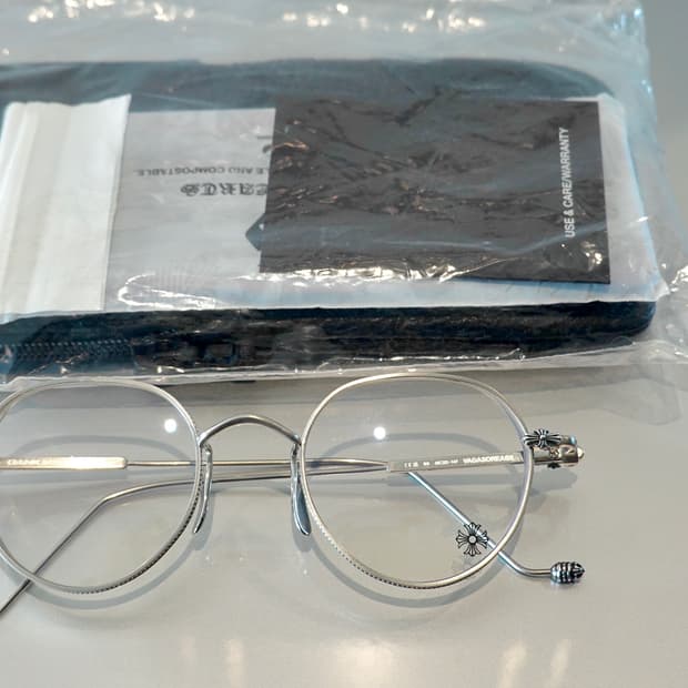 크롬하츠 바가솔레스 실버 안경