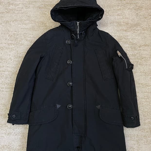 MOUSSY 마우지 모즈 퍼 안감 후드퍼 코트 자켓 