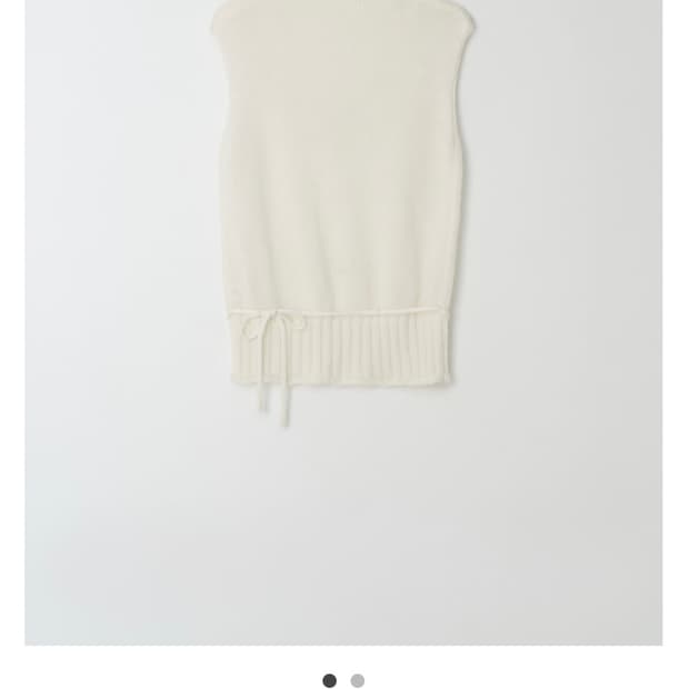 윤슬샵, 에어 터틀넥 베스트, 아이보리