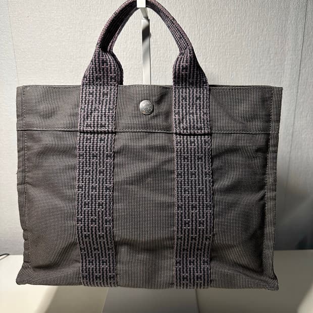 [정품] 에르메스 후루토 PM 캔버스 토트백