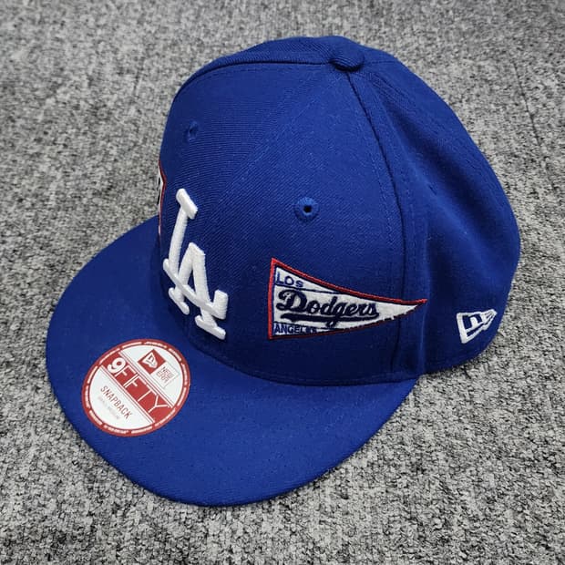 뉴에라 LA 다저스 내셔널리그 1958사이드패치 스냅백 모자 S-M