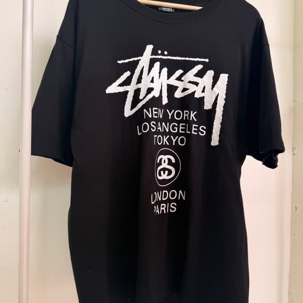스투시(Stussy)  월드투어 캠페인 티셔츠 