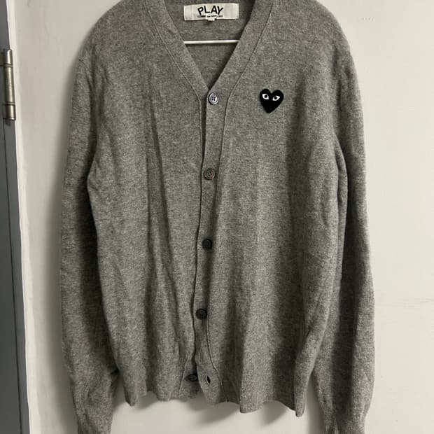 꼼데가르송 가디건 XL (하자)