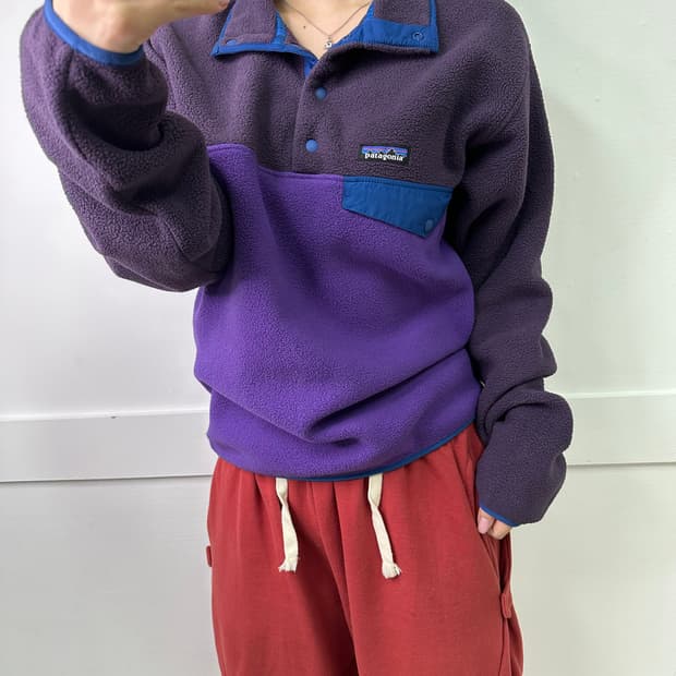 100 파타고니아 신칠라 플리스 스냅