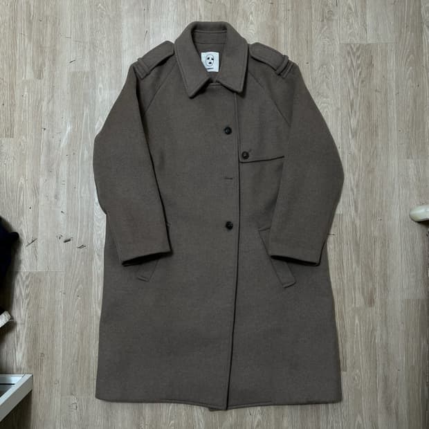 스튜디오 톰보이 여성 모직 카라 코트 80-90-160