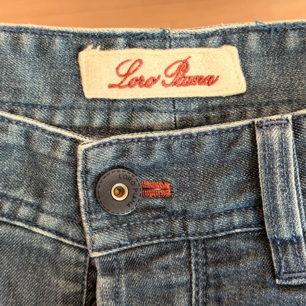 로로피아나 Loro Piana 슬림핏 데님 청바지 (33)