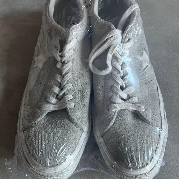 컨버스 로우 스웨이드 그레이 275