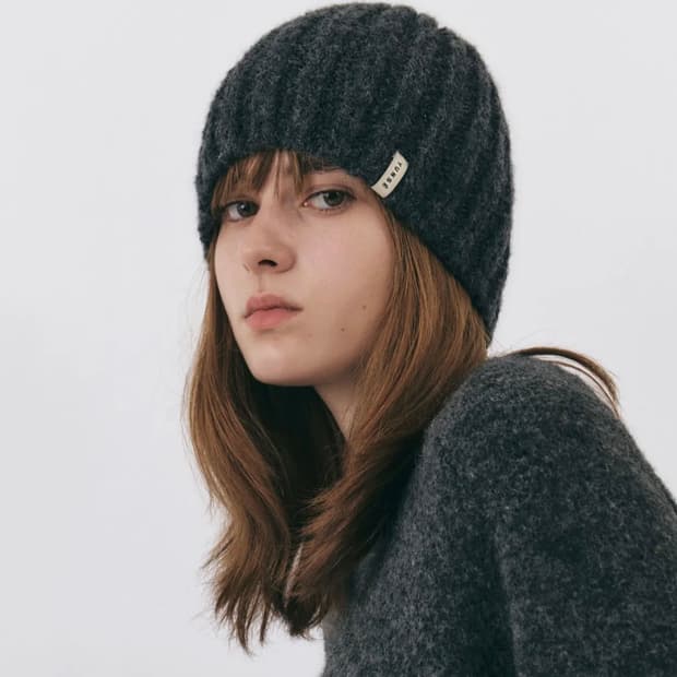 윤세 케이트 비니 차콜