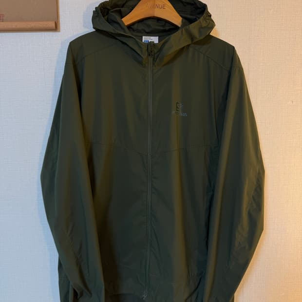 [L]살로몬 경량 바람막이 자켓 카키