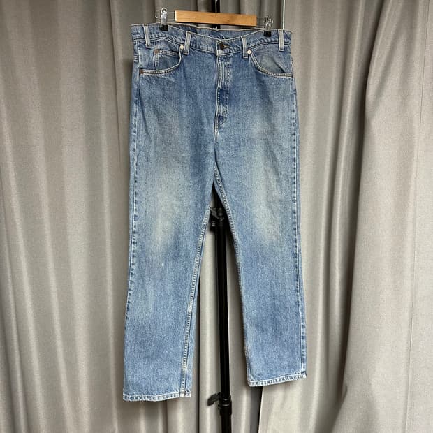 빈티지 90s 리바이스 505 오렌지탭 데님