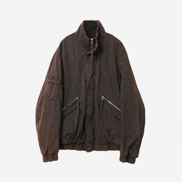 999휴머니티 어드벤처 블리치드 봄버 자켓 3사이즈