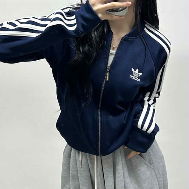 아디다스 SST 유로파 네이비 바시티 트랙탑 희귀져지(100)