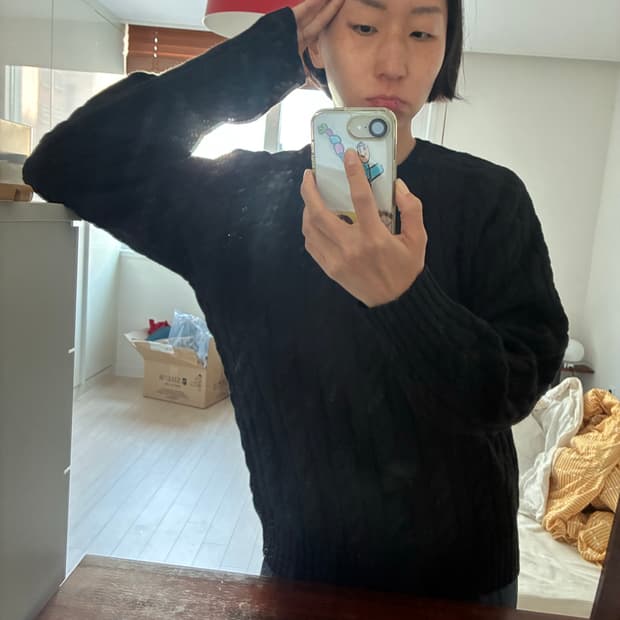 빔즈 플러스 울 니트 여자미디엄 / 남자 스몰