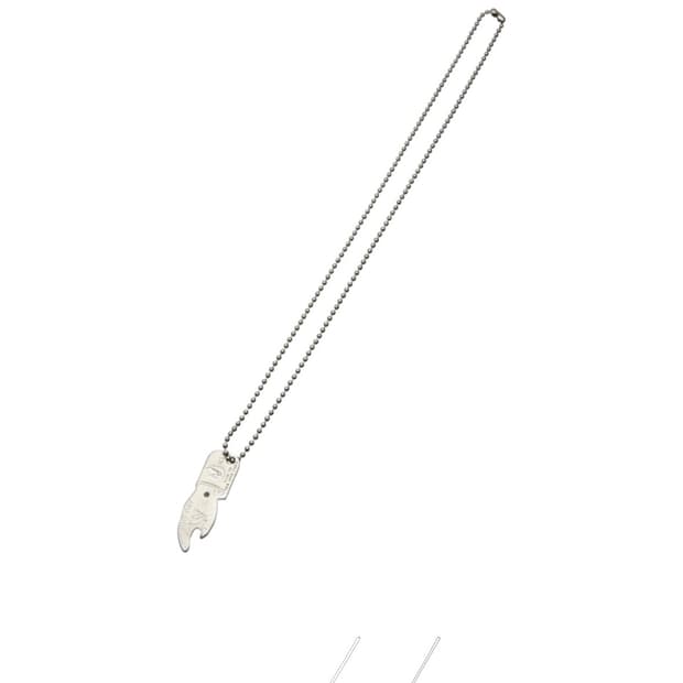 히스테릭 글래머 유 페이 네클리스 실버