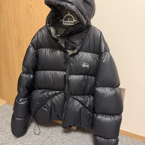 스투시 마이크로 립스탑 패딩