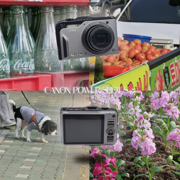 작례⭕️ 카시오 엑슬림 EX-H20G 메이크업모드 ❤️