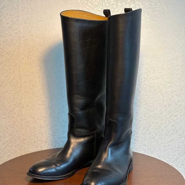 에르메스 블랙 롱부츠 