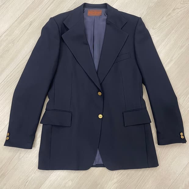 입생로랑 네이비 블레이저 L