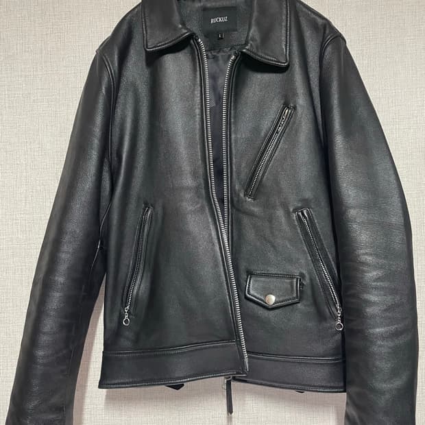 러커즈 싱글라이더 투웨이 양가죽 자켓 L