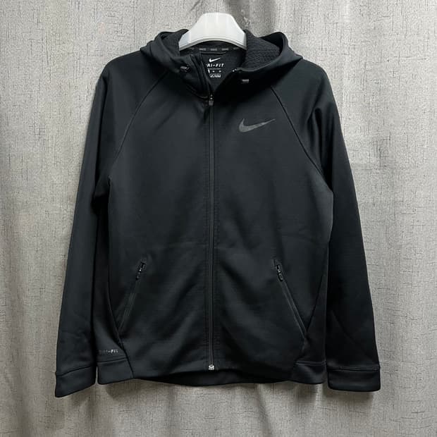 [XL] 나이키 드라이핏 기모 풀짚 후드집업 자켓