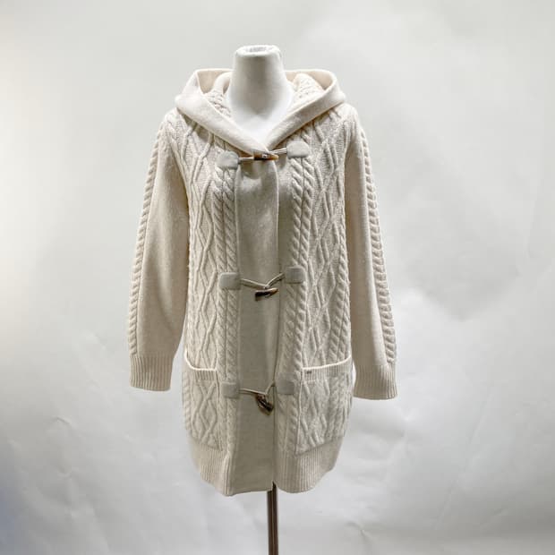 헤지스 여성순모니트후드자켓 S