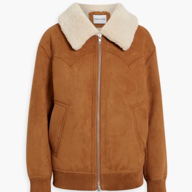 스탠드스스튜디오 시어링 퍼자켓