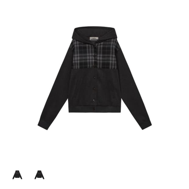 Saros check jacket (1)